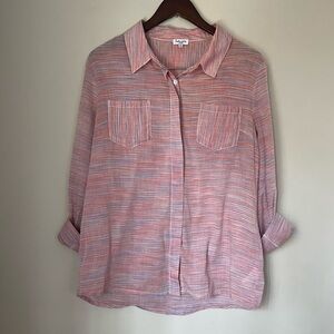 Splendid | Lightweight button down blouse | Large​